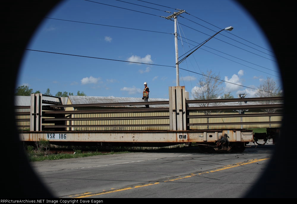 Pulling up track